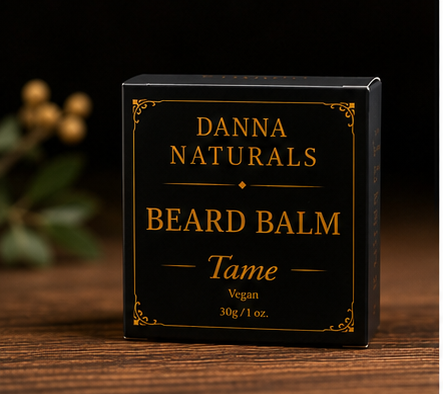 Natural Beard Balm for Men – Vegan Beard Softener & Styler 30g